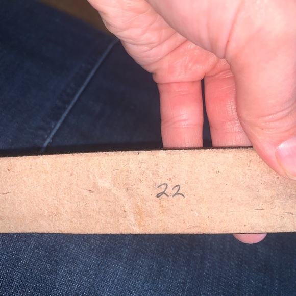 Brown leather “Gunner” Personalized belt size 22 - Picture 4 of 4